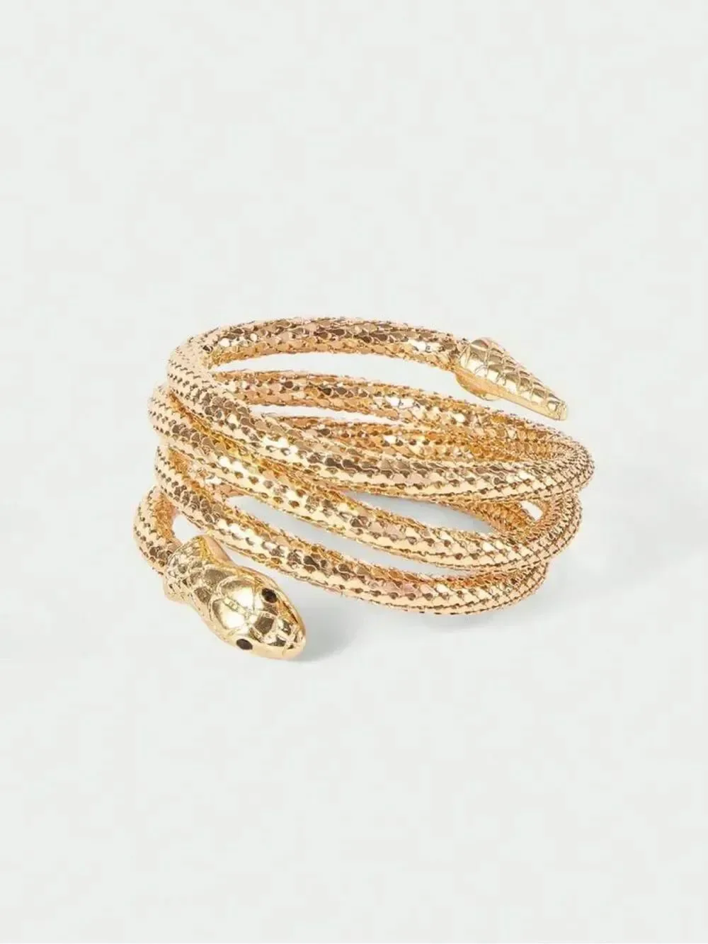 Snake Coil Wrap necklace M1878